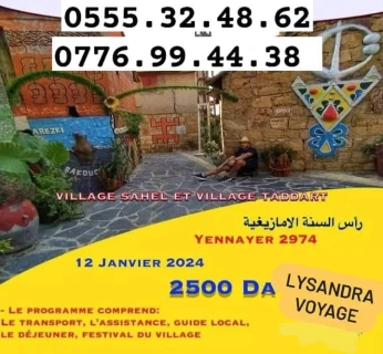 Sortie Yennayer