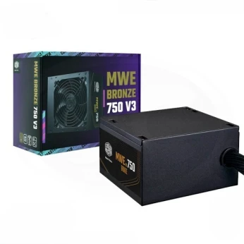 COOLER MASTER MWE BRONZE 750W V3 - ALIMENTATION 80 PLUS BRONZE - 230 V - ATX 3.1 - DC TO DC - NOIR