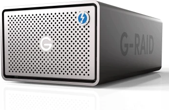 SanDisk Professional 24 To G-RAID 2 Disque Dur Externe -USB 3.2 Gen 1 - Thunderbolt 3- HDMI