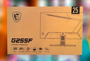 ÉCRAN MSI G255F GAMING - 24,5" FHD - DALLE IPS - 180 HZ - 1MS SRGB - ADAPTIVE-SYNC - DP 1.2A - HDMI