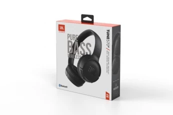 JBL Tune 570BT Casque sans fil Bluetooth avec son Purebass - Noir