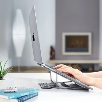 WiWu S100 Lohas Support pour MacBook ordinateurs portables 11,6" à 15,4" - Argent