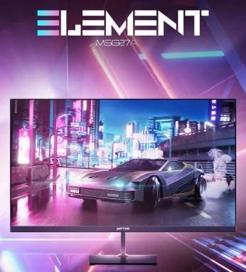 ECRAN MATOS ELEMENT MSG27A - GAMING MONITOR - 27" FHD - 100HZ - IPS - 1MS - ADAPTIF SYNC -BLACK