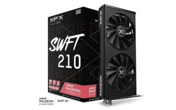 XFX Speedster SWFT 210 Radeon RX 6600 Gaming - 8GB GDDR6 - HDMI 3xDP - AMD RDNA - BLACK 