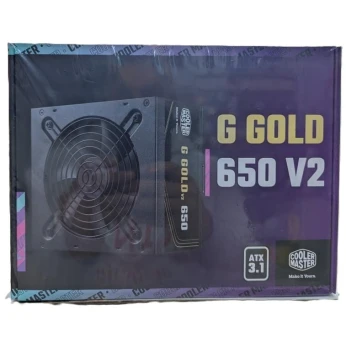 COOLER MASTER G GOLD 650W V2 - ALIMENTATION 80 PLUS GOLD - ATX 12V 3.1 PSU - HDB SILENCIEUX - NOIR