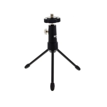 Trepied pour microphones video, rotation 360 degré