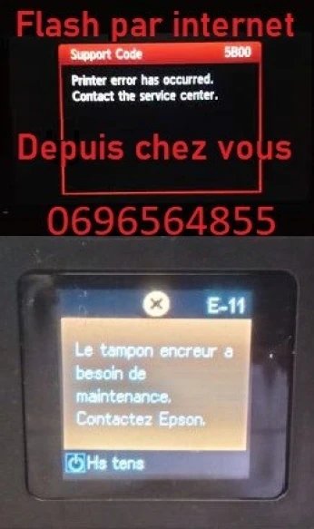 Flash Imprimantes à domicile par internet
