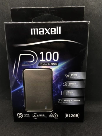 DISQUE DUR SSD EXTERNE MAXELL 512GO USB3.2 TYPE C