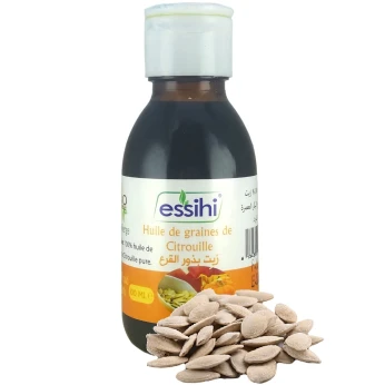 Huile De Graines De Citrouille Pressée À Froid 100% Naturel Sans Additifs 100Ml