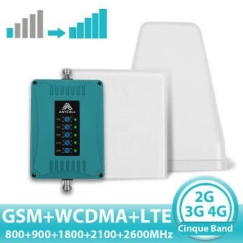 Amplificateur GSM Répéteur Booster 2G 4G Satisfait ou remboursé نتيجة مضمومة