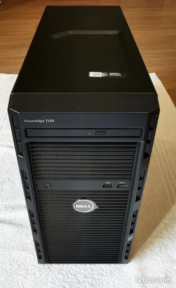 (02) Serveur Dell t130 xeon E3 1220 v5 ram 16gb 1to hdd