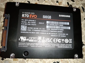 SSD samsung evo