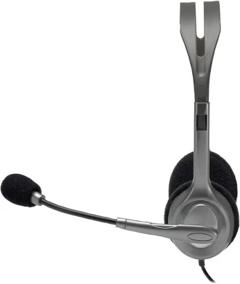 CASQUE LOGITECH H110 FILAIRE JACK AVEC MICRO ( PC / SMART PHONE )