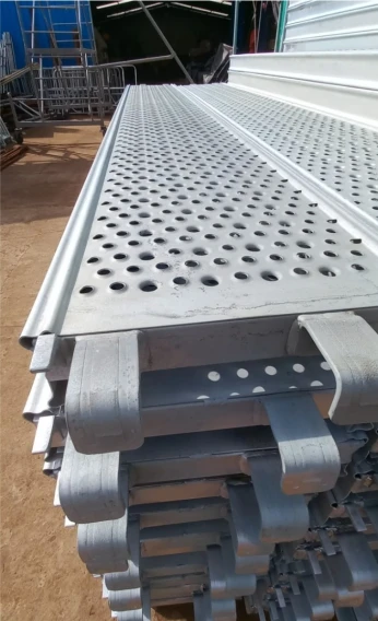 Planché Echafaudage en acier galvanisé