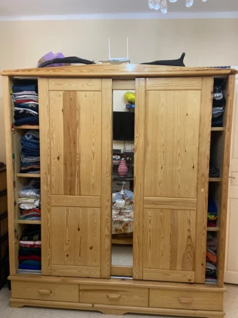 Armoir 3 portes coulissante