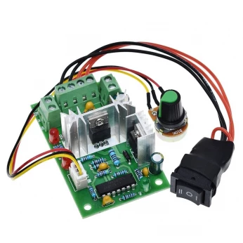 contrôleur de vitesse pour moteur 150W PWM DC 10V 12V 24V 36V, avec inversion Positive, Arduino