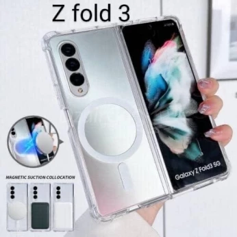 Coque Magsafe Transparent magnétique Galaxy Z Fold 5 z fold 4/z fliP 4/z fliP 5 z fold 4 z fold 3