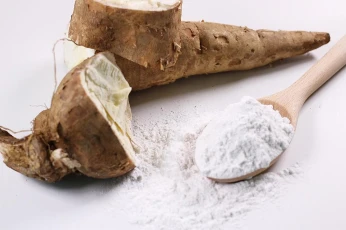Tapioca / Manioc : amidon (et fécule pomme de terre) نشاء الكسافا التابيوكا و بطاطا