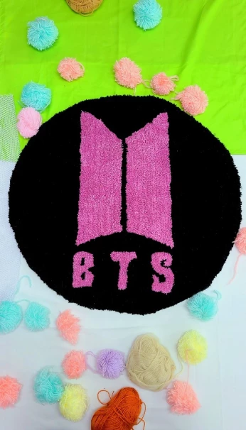 Tapis BTS 🖤💜