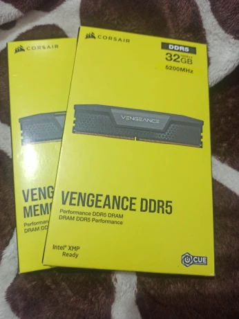 RAM Corsair VENGEANCE DDR5 32 Go (2 x 16 Go) 5200 MHz C40