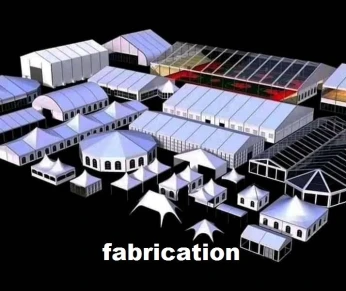 Fabrication chapiteau tente tinda