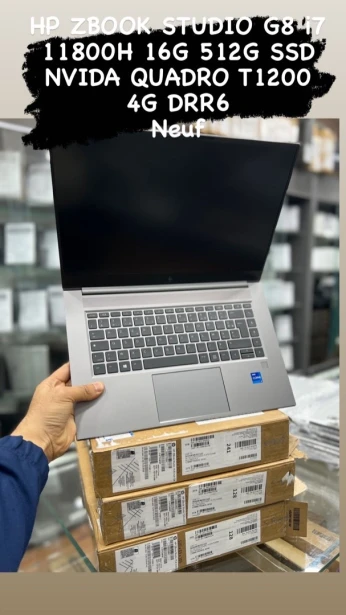 HP ZBOOK STUDIO G8 i7 11800H 16G 512G SSD NVIDIA T1200