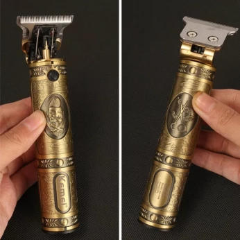 Tondeuse Sans Fil Kemei-ماكينة حلاقة لاسلكية ذات أداء عالي لإزالة دقيقة