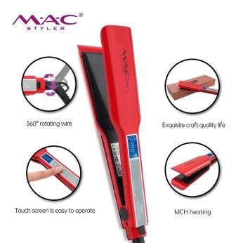 Mac Styler Fer A Lisseur Mc-2028 Rouge
