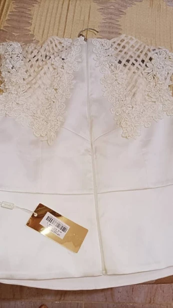 Tailleur blanc sale pour mariée