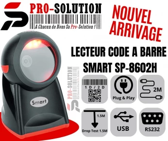 LECTEUR CODE A BARRE SMART SP-8602H