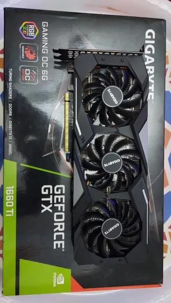 GTX 1660 TI GIGABYTE GAMING OC 6GB