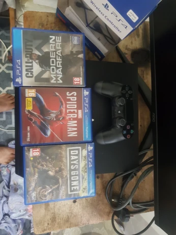 unite 'ps4 pro +ecran aoc 24g2e5 full hd'