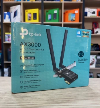 PCI EXPRESS TP LINK ARCHER TX55E AX3000 WIFI6 + BLUETOOTH 5.2