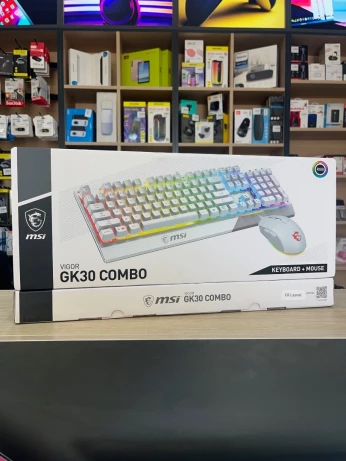 COMBO MSI Clavier Vigor GK30 + Souris Clutch GM11 ( WHITE )