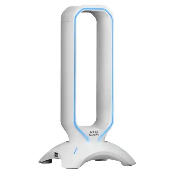 SUPPORT CASQUE MARS GAMING MHHX WHITE 2EN1