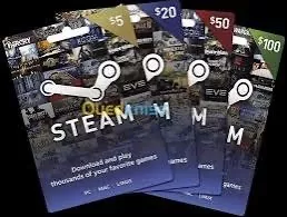 Steam wallet بطاقة ستيم