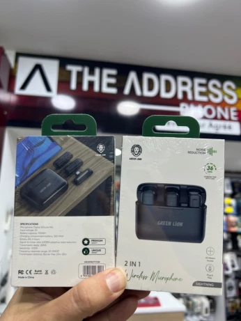 Microphone sans fil lion 2 in 1