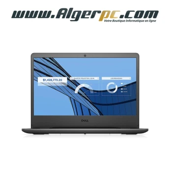 DELL 14 Core i3-1115G4/4 Go/1 To HDD /Ecran 14 HD/Intel UHD Graphics/Clavier AZERTY/Windows 10 Pro