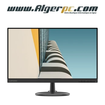 Ecran Lenovo C24-20 24 pouces en FHD avec 75Hz/dalle VA 16:9ème/4ms/HDMI/VGA/sortie casque