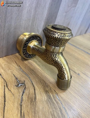 ROBINET FONTAINE BRONZE PM FLR 15/21