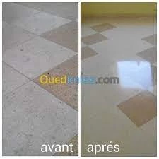poncage et lustrage