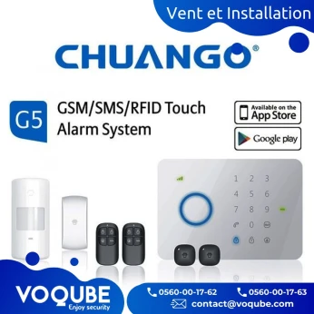 Alarm Sans FIL CHUANGO, Maison Bureau et mini Entreprise