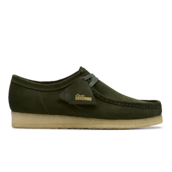 CLARKS Wallabee Forest Green Sde