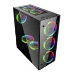 BOITIER HYBROK HELLFAST ATX RGB GAMING