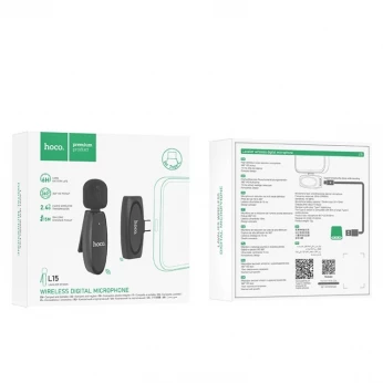 Microphone Hoco L15 Type-C numérique cravate sans fil