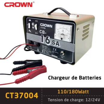 Chargeur de batterie auto Crown شاحن بطارية السيارات الأصلي