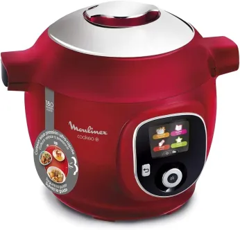 Moulinex Cookéo Multicuiseur Intelligent 180 Recettes Préprogrammées 1600W Rouge 6L