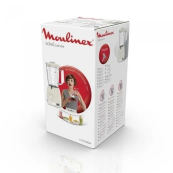Blender 1,75L MOULINEX SOLEIL 500W IVOIRE LM355A10 2 VITESSES - FONCTION PULSE
