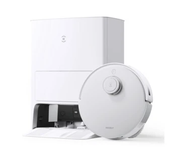 Ecovacs Robot aspirateur laveur avec station T20E omni - 6000pa - 120 min autonomie - nettoyage auto
