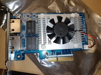 Carte réseau qnap Synology cuivre 2*10G